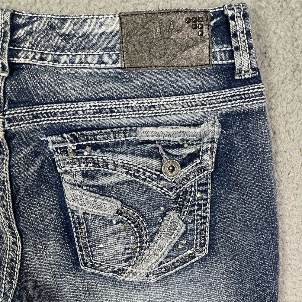 Vintage y2k embroidered boot cut Jeans - Picture 5 of 5